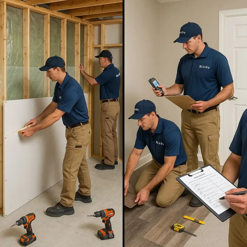 Repairs and Reconstruction process in Cleveland, AL