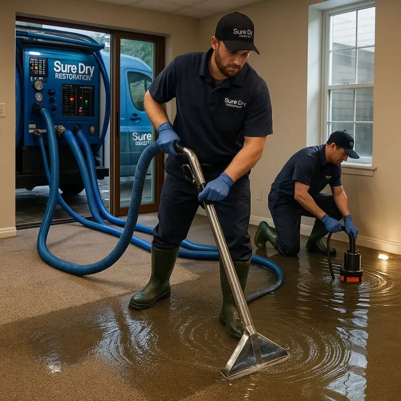 Water Extraction and Removal process in Cleveland, AL